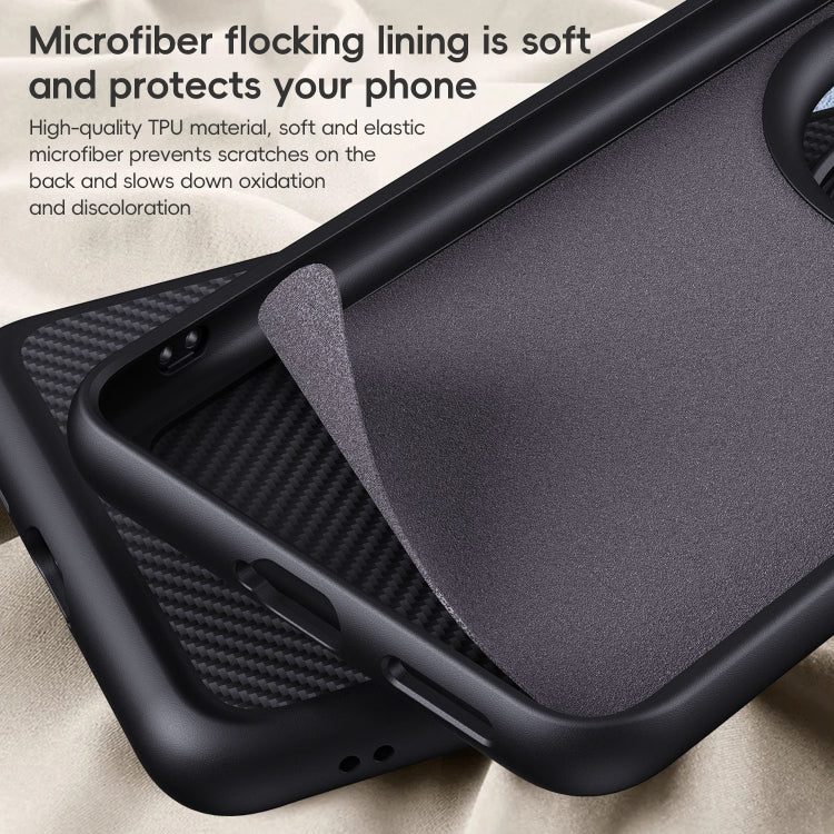For Huawei Mate 70 Pro / 70 Pro+ Carbon Fiber Kevlar MagSafe Magnetic Phone Case(Black) - Huawei Cases by buy2fix | Online Shopping UK | buy2fix