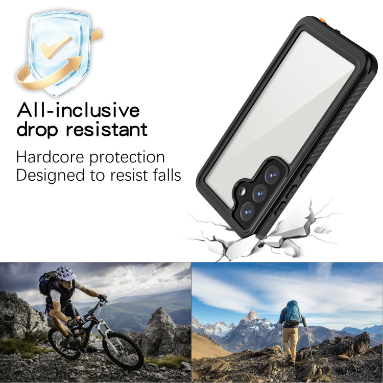 For Samsung Galaxy S25 5G RedPepper IP68 Waterproof Triple-proof Phone Case(Black) - Galaxy S25 5G Cases by RedPepper | Online Shopping UK | buy2fix