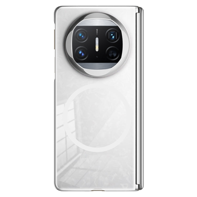 For Huawei Mate X5 / X3 Clear MagSafe PC Full Coverage Phone Case(White) - Huawei Cases by buy2fix | Online Shopping UK | buy2fix
