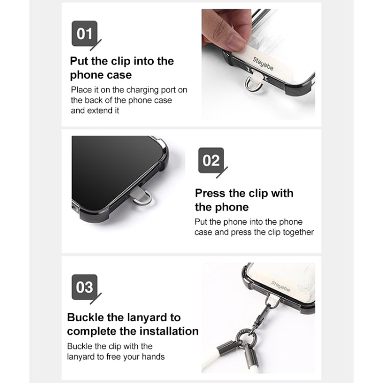 DUX DUICS Stoyobe PL-II Universal Silicone Phone Wrist Strap Anti-lost Lanyard(Luminous White) by DUX DUCIS