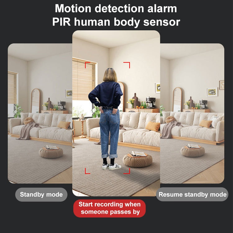 30W HD Night Vision Remote Indoor and Outdoor Wireless Surveillance Camera, Memory Card:without - Wireless Camera by buy2fix | Online Shopping UK | buy2fix