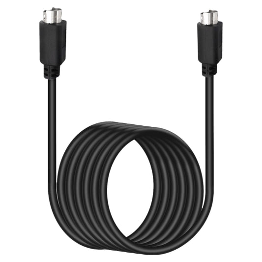 Mini DIN 6 Pin Core Extension Cable, Length:1.8m(Male to Male Straight) - Cables by buy2fix | Online Shopping UK | buy2fix