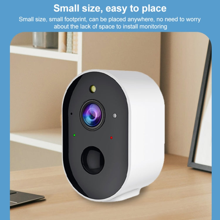 3MP Home Outdoor HD Wireless Surveillance Camera, WiFi Version+5200mAh Battery+Onecam APP(US Plug) - Wireless Camera by buy2fix | Online Shopping UK | buy2fix