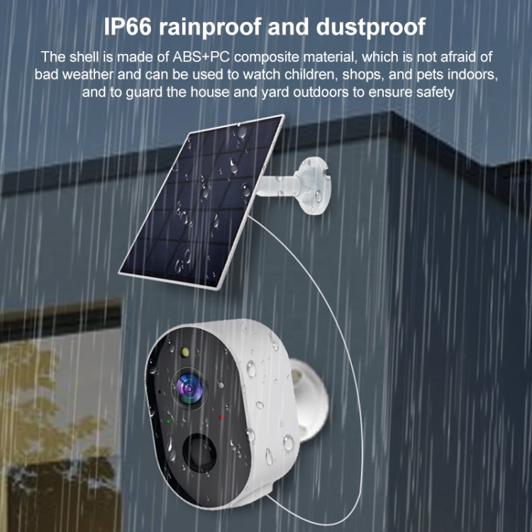 3MP Graffit Version Outdoor HD Solar Panel Wireless WiFi Surveillance Camera, Memory Card:32GB(EU Plug) - Wireless Camera by buy2fix | Online Shopping UK | buy2fix