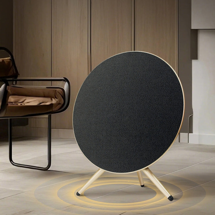LP18 Creative Flying Saucer Portable Subwoofer Bluetooth Speaker with Tripod(Silver) - Desktop Speaker by buy2fix | Online Shopping UK | buy2fix