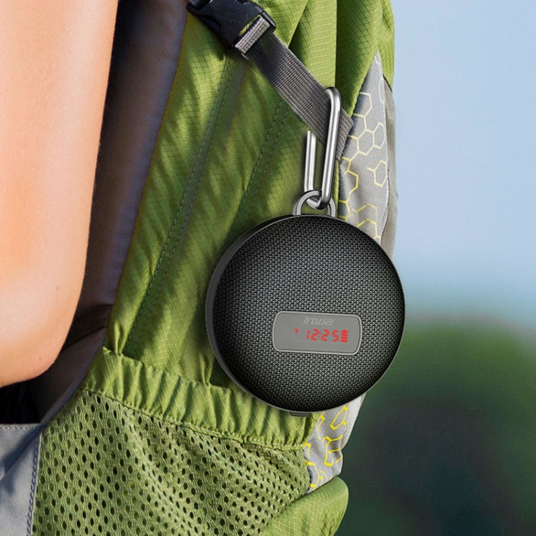 Inwa MZ508 Outdoor Waterproof Portable Wireless Bluetooth Speaker Support TF Card(Black) - Mini Speaker by buy2fix | Online Shopping UK | buy2fix