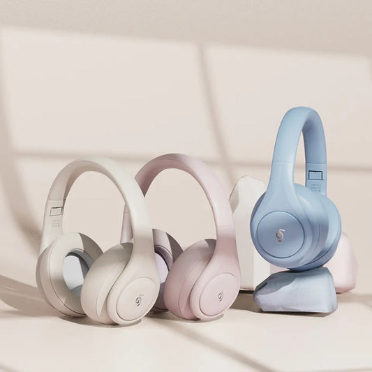 P9 ANC Noise Reduction Sports Stereo On-Ear Bluetooth Earphone(Blue) - Headset & Headphone by buy2fix | Online Shopping UK | buy2fix