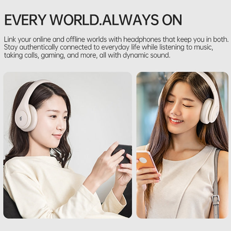 P9 ANC Noise Reduction Sports Stereo On-Ear Bluetooth Earphone(Khaki) - Headset & Headphone by buy2fix | Online Shopping UK | buy2fix