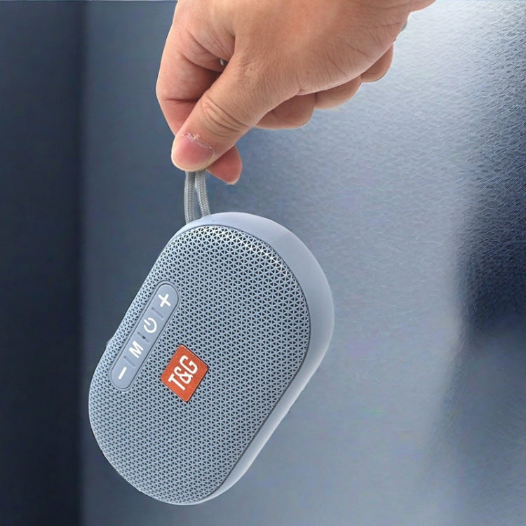 T&G TG441 TWS Mini Plug-in Card Portable Wireless Bluetooth Speaker(Grey) - Mini Speaker by T&G | Online Shopping UK | buy2fix