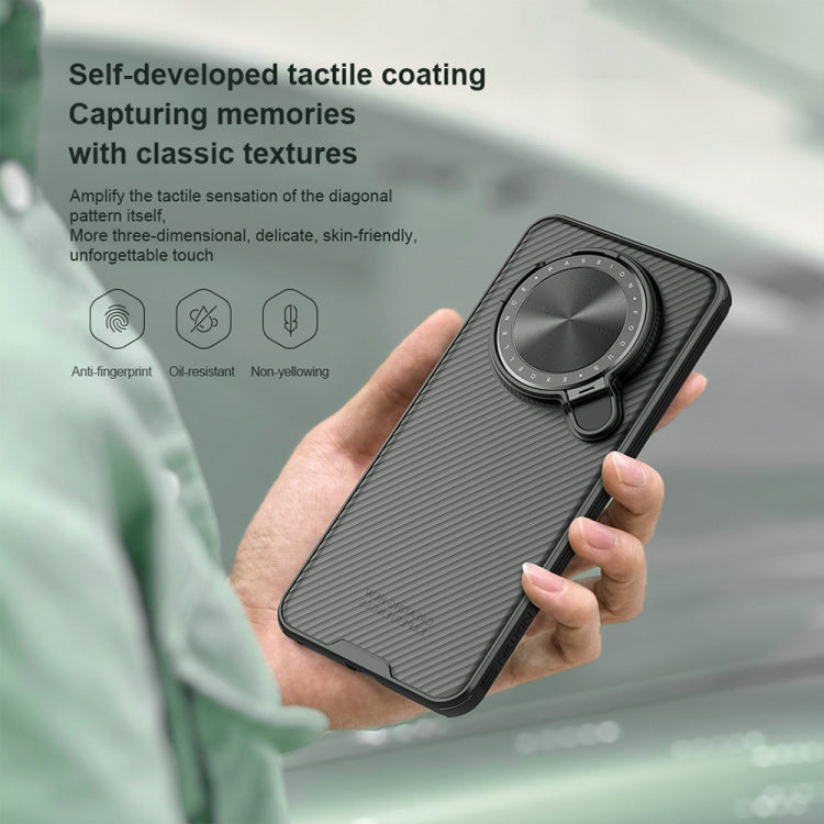 For Huawei Mate 70 NILLKIN CamShield Prop Translucent PC Phone Case(Black) - Huawei Cases by NILLKIN | Online Shopping UK | buy2fix