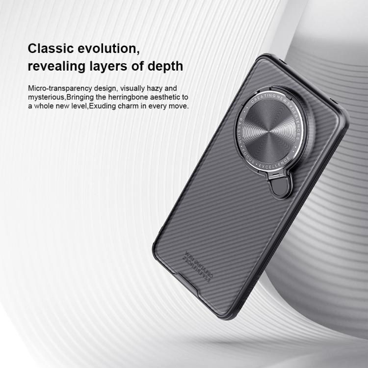 For Huawei Mate 70 Pro / 70 Pro+ NILLKIN CamShield Prop Translucent PC Phone Case(Black) - Huawei Cases by NILLKIN | Online Shopping UK | buy2fix