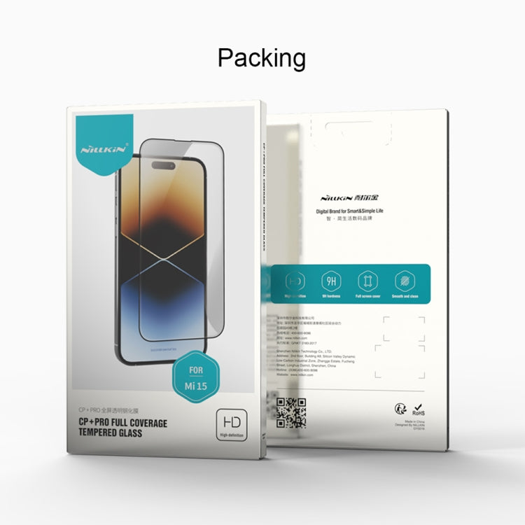 For Xiaomi 15 NILLKIN CP+Pro 9H Explosion-proof Tempered Glass Film - 15 Tempered Glass by NILLKIN | Online Shopping UK | buy2fix