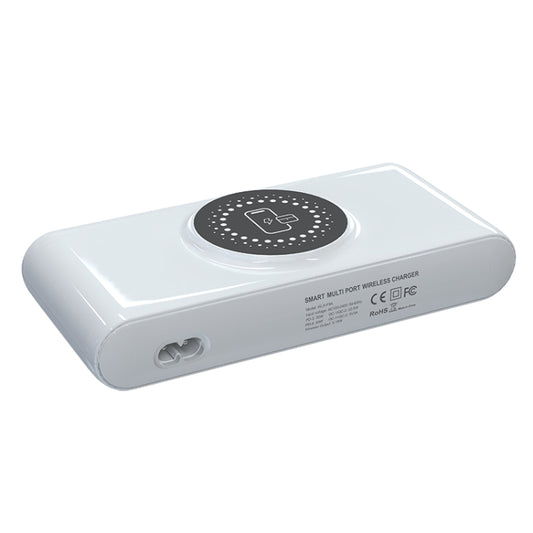 F9A 6 in 1 72W Multifunctional Smart Charger with LED Ambient Light, Plug:AU Plug - Multifunction Charger by buy2fix | Online Shopping UK | buy2fix