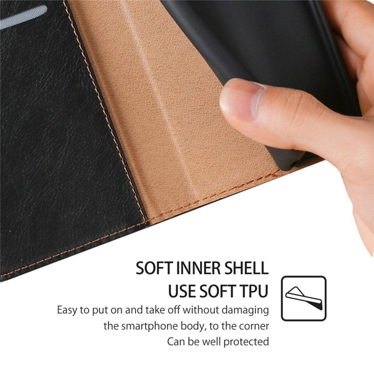 For Samsung Galaxy S25 Ultra 5G Gloss Oil Solid Color Magnetic Leather Phone Case(Black) by buy2fix