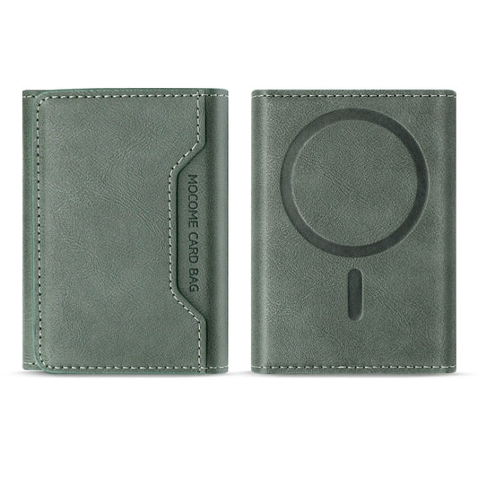 Pindun Multifunctional MagSafe Magnetic Wallet Card Bag Case With Retail Box(Green) - Adhesive Card Holders by buy2fix | Online Shopping UK | buy2fix