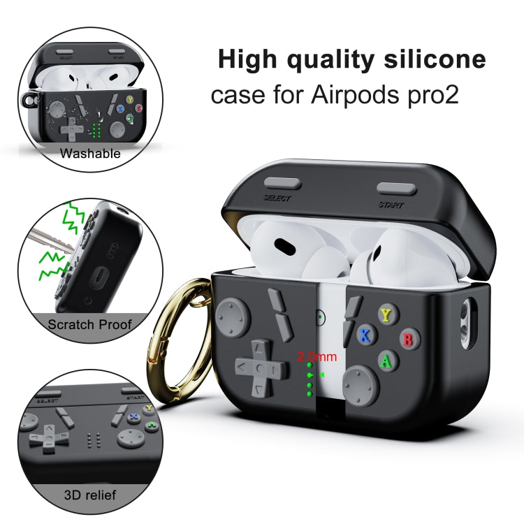 For AirPods Pro 2 / AirPods Pro Game Console Shape Wireless Earphones Protective Case(Blue) - For AirPods Pro 2 by buy2fix | Online Shopping UK | buy2fix