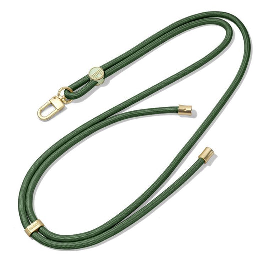 DUX DUCIS Garden Series Tile Pattern Adjustable Crossbody Phone Lanyard(Army Green) - Lanyards & Wrist Straps by DUX DUCIS | Online Shopping UK | buy2fix