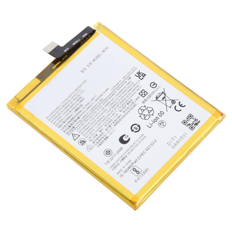 For Motorola Edge 2020 XT2205 NF50 5000mAh Battery Replacement - For Motorola by buy2fix | Online Shopping UK | buy2fix