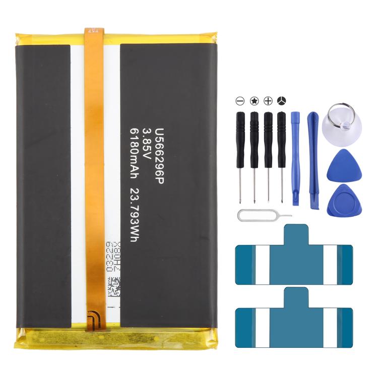 For Blackview P6000 U566296P 6180mAh Battery Replacement - Others by buy2fix | Online Shopping UK | buy2fix