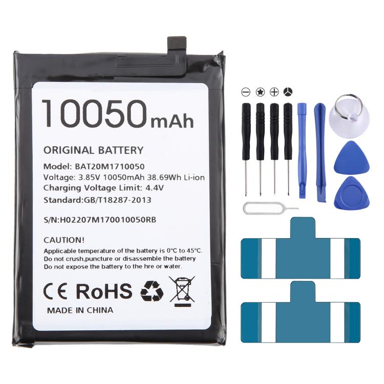 For DOOGEE S59 Pro BAT20M1710050 10050mAh Battery Replacement - Others by buy2fix | Online Shopping UK | buy2fix