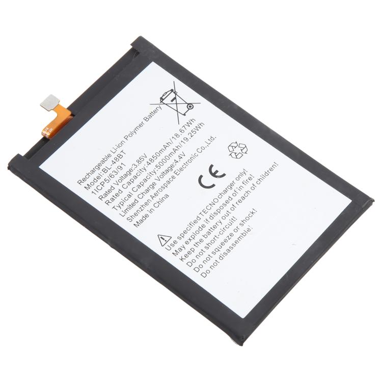 For Tecno POP 5 BL-48BT 5000mAh Battery Replacement - Others by buy2fix | Online Shopping UK | buy2fix
