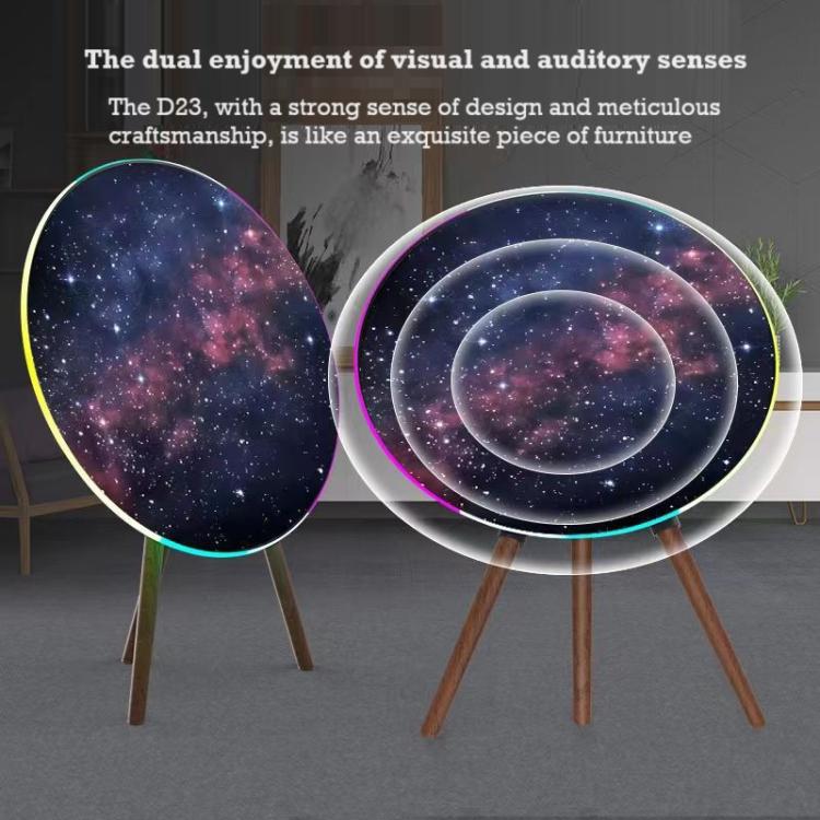 100W Creative Flying Saucer Desktop Bluetooth Speaker Home Atmosphere Subwoofer(Starry Sky) - Desktop Speaker by buy2fix | Online Shopping UK | buy2fix