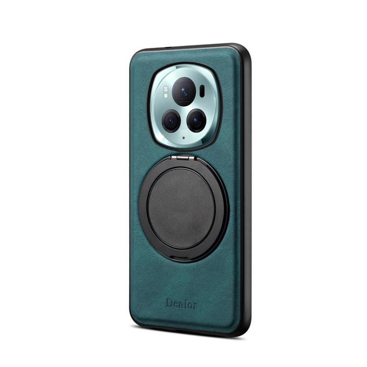 For Honor Magic6 Pro Denior A14 Skin Feel Rotating Holder MagSafe Phone Case(Blue) - Honor Cases by Denior | Online Shopping UK | buy2fix