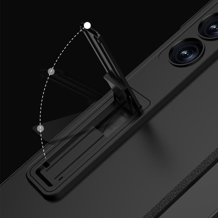 For Samsung Galaxy Z Fold6 Slim GKK Integrated Privacy Full Coverage Magnetic Fold Phone Case(Titanium Gray) - Galaxy Phone Cases by GKK | Online Shopping UK | buy2fix