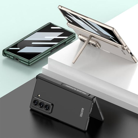 For Samsung Galaxy Z Fold6 Slim GKK Integrated Magnetic Folding Hinge All-inclusive Phone Case(Titanium Gray) - Galaxy Phone Cases by GKK | Online Shopping UK | buy2fix