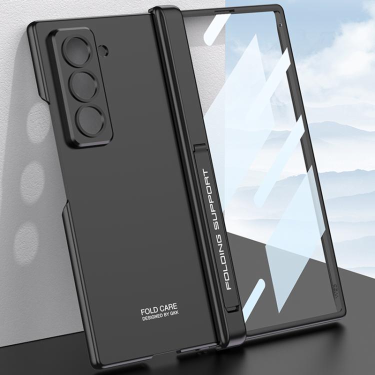 For Samsung Galaxy Z Fold6 Slim GKK Integrated Magnetic Folding Hinge All-inclusive Phone Case(Titanium Gray) - Galaxy Phone Cases by GKK | Online Shopping UK | buy2fix