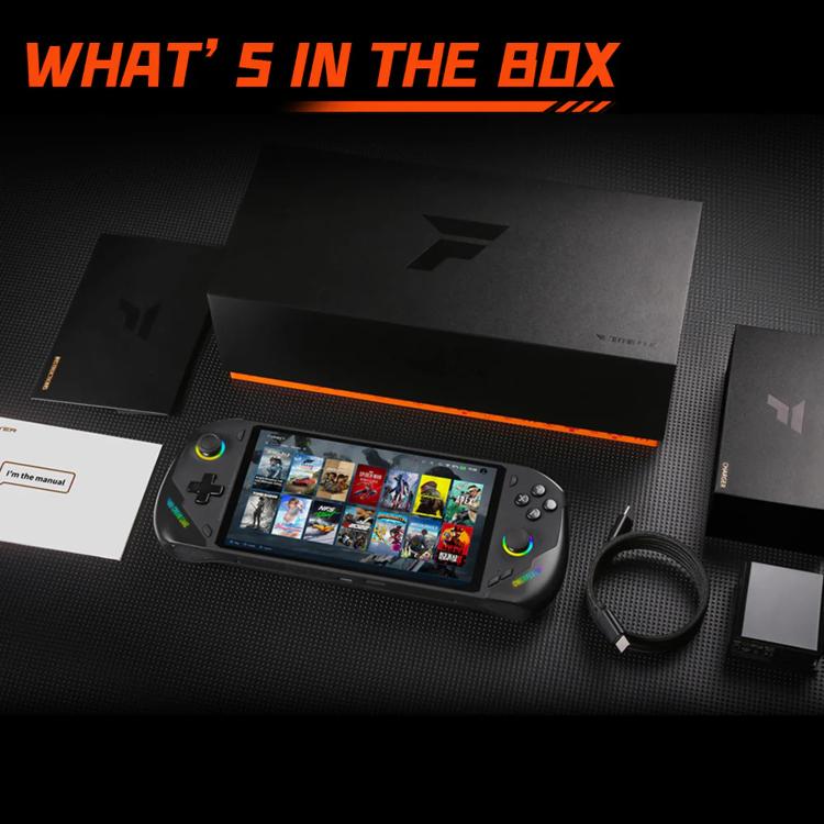 ONE-NETBOOK OneXPlayer F1 Pro 7 inch Handheld Game Console, 32GB+1TB, Windows 11 AMD Ryzen AI 9 365 CPU(UK Plug) - Pocket Console by ONE-NETBOOK | Online Shopping UK | buy2fix