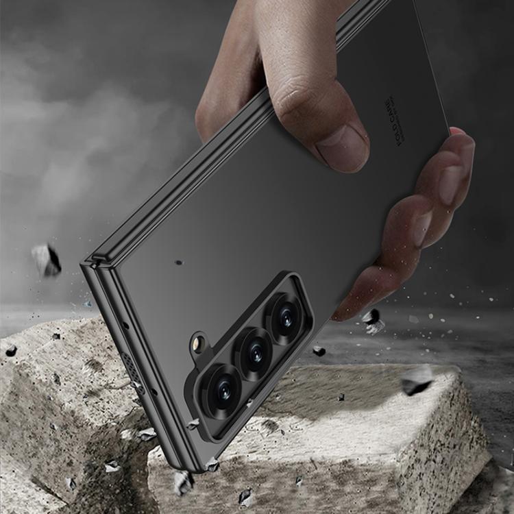 For Samsung Galaxy Z Fold6 Slim GKK Integrated AG Craft Skin Feel Full Coverage Phone Case(Carbon Fibre) - Galaxy Phone Cases by GKK | Online Shopping UK | buy2fix