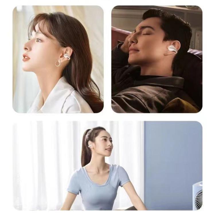 Lenovo TC3403 Open Ear Clip Type ENC True Wireless BT 5.3 Earphones(White) - TWS Earphone by Lenovo | Online Shopping UK | buy2fix