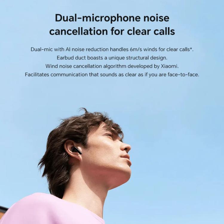 Xiaomi Redmi Buds 6 Lite Dual Microphone AI Call Wireless Bluetooth Earphone(Blue) - Bluetooth Earphone by Xiaomi | Online Shopping UK | buy2fix