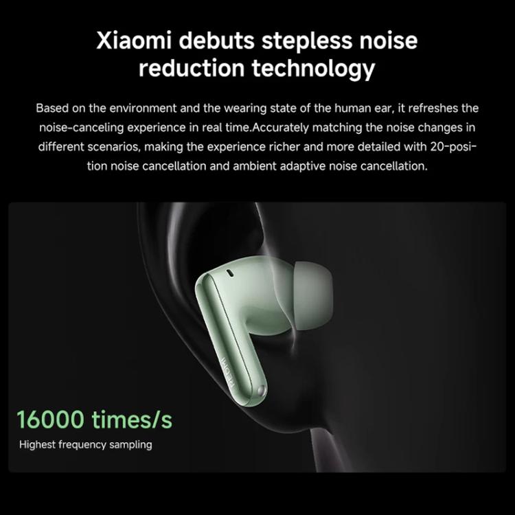 Xiaomi Redmi Buds 6 Pro Esports Edition Active Noise Reduction Wireless Bluetooth Earphone(Black Orange) - Bluetooth Earphone by Xiaomi | Online Shopping UK | buy2fix