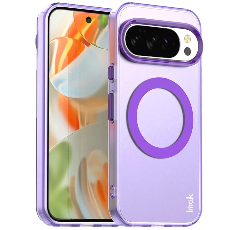 For Google Pixel 10 Pro XL IMAK Candy Series Shockproof MagSafe Phone Case(Purple) - Google Cases by imak | Online Shopping UK | buy2fix