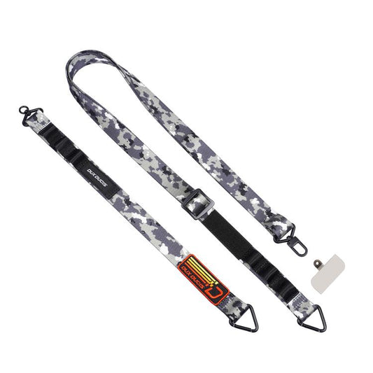 DUX DUCIS Outdoor Series Nylon Adjustable Crossbody Phone Lanyard(Camouflage Green) - Lanyards & Wrist Straps by DUX DUCIS | Online Shopping UK | buy2fix