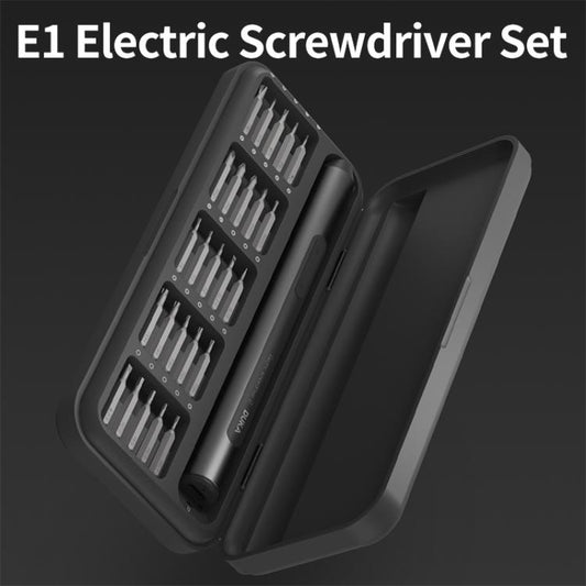 Original Xiaomi Youpin DUKA E1 Electric Screwdriver Set(Black) - Tool Kits by Xiaomi | Online Shopping UK | buy2fix
