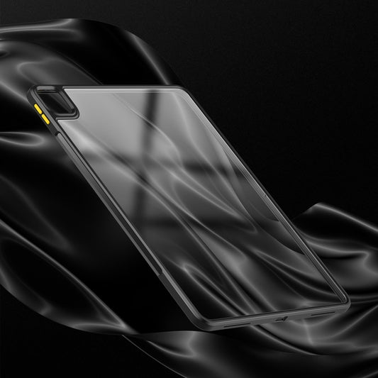 For iPad Pro 12.9 2022 / 2021 / 2020TPU + PC Anti-fall Transparent Protective Tablet Case(Gray) - iPad Pro 12.9 (2022/2021) Cases by buy2fix | Online Shopping UK | buy2fix