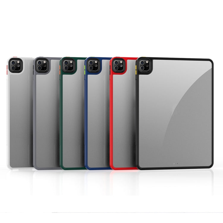 For iPad Pro 11 2022 / 2021 / 2020 TPU + PC Anti-fall Transparent Protective Tablet Case(Gray) - iPad Pro 11 (2022/2021) Cases by buy2fix | Online Shopping UK | buy2fix