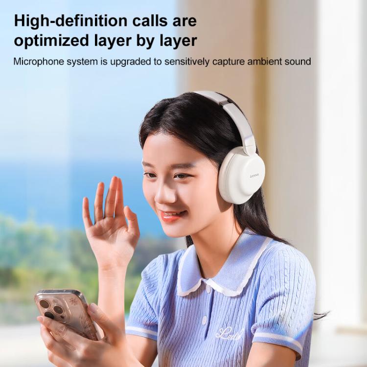 Original Lenovo TC3307 Folding Bluetooth Headphones(White) - Headset & Headphone by Lenovo | Online Shopping UK | buy2fix