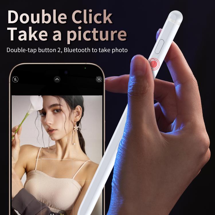 C1 Multifunctional Bluetooth Capacitive Pen for Mobile Phones / Tablets PC(White) - Stylus Pen by buy2fix | Online Shopping UK | buy2fix