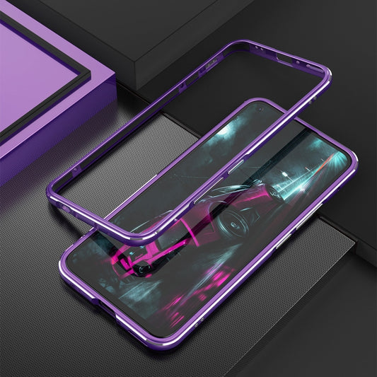 For Huawei Honor 30 Aluminum Alloy Shockproof Protective Bumper Frame(Purple) - Honor Cases by buy2fix | Online Shopping UK | buy2fix