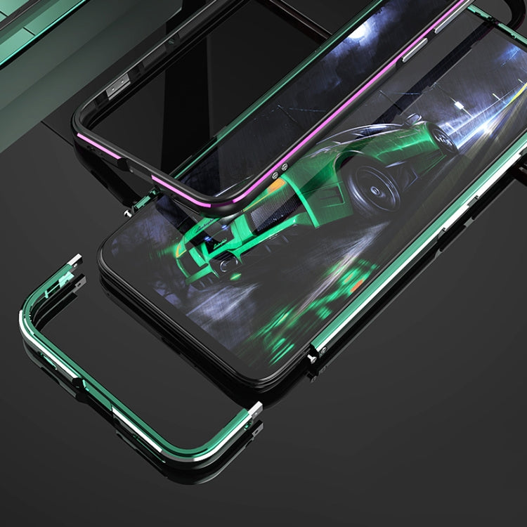 For Huawei Honor 30S Aluminum Alloy Shockproof Protective Bumper Frame(Purple) - Honor Cases by buy2fix | Online Shopping UK | buy2fix