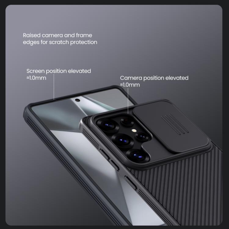 For Samsung Galaxy S25 Ultra 5G NILLKIN CamShield Pro Magnetic PC Phone Case(Black) - Galaxy S25 Ultra 5G Cases by NILLKIN | Online Shopping UK | buy2fix