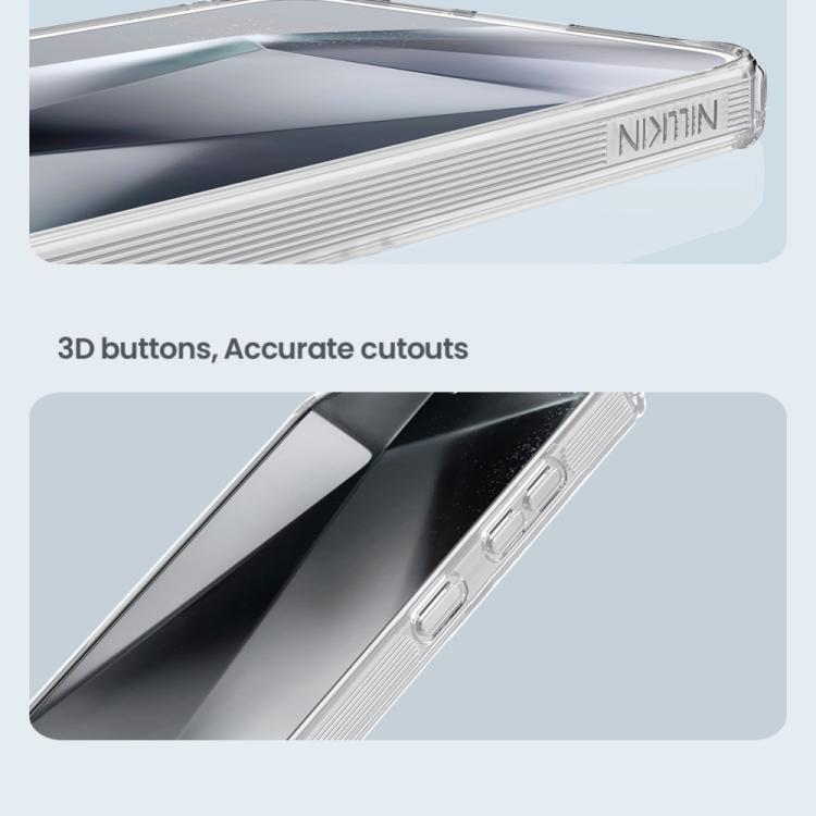 For Samsung Galaxy S25 5G NILLKIN Ultra Clear Magsafe PC + TPU Phone Case(Transparent) - Galaxy S25 5G Cases by NILLKIN | Online Shopping UK | buy2fix