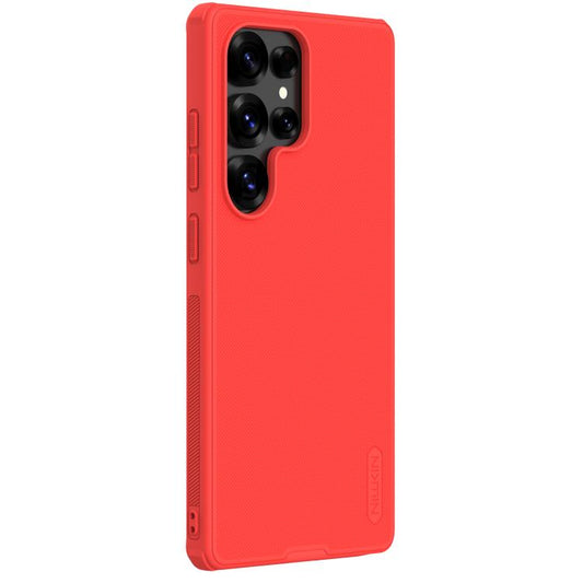 For Samsung Galaxy S25 Ultra 5G NILLKIN Frosted Shield Pro PC + TPU Phone Case(Red) - Galaxy S25 Ultra 5G Cases by NILLKIN | Online Shopping UK | buy2fix