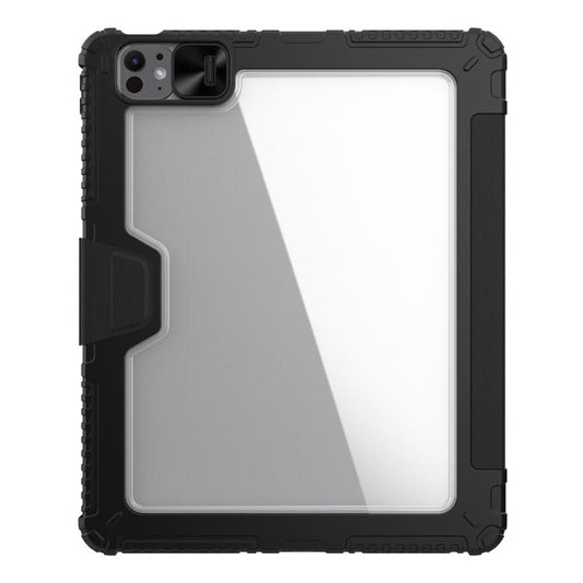 For iPad Air 13 2024 / 2025 NILLKIN Bumper Pro Folding Style Tablet Leather Case(Black) - iPad Air 13 2025 / 2024 Cases by NILLKIN | Online Shopping UK | buy2fix