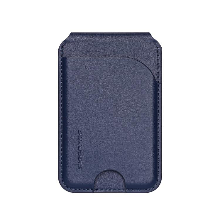 DUX DUCIS Neva Series MagSafe Magnetic Holder Card Bag(Blue) - Adhesive Card Holders by DUX DUCIS | Online Shopping UK | buy2fix