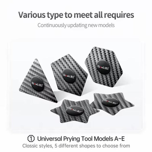 Qianli High Toughness Multifunctional Carbon Fiber Prying Tool Business Card Shaped - Crowbar by QIANLI | Online Shopping UK | buy2fix